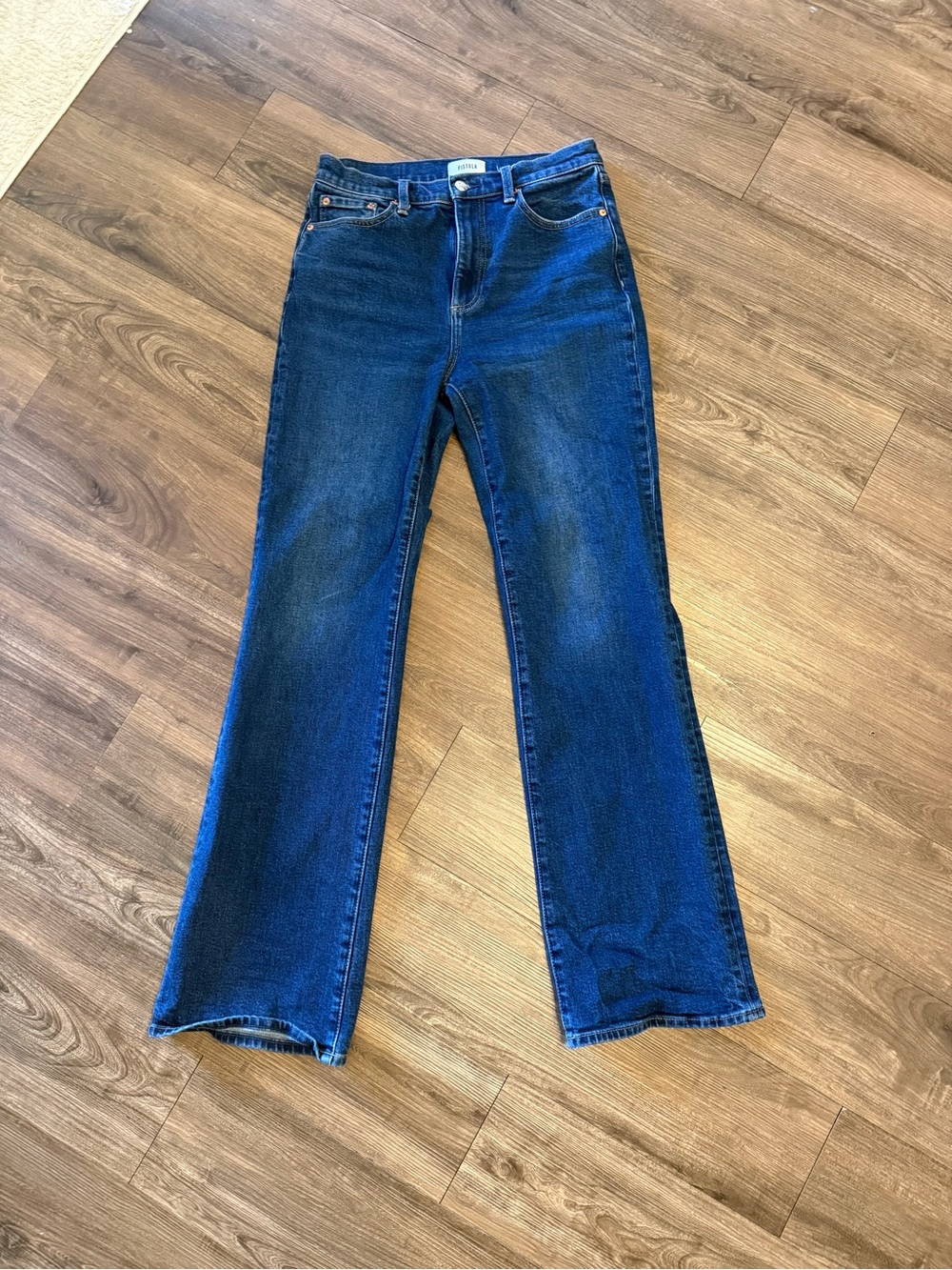 Classic High-Rise Dark Blue Women’s Jeans